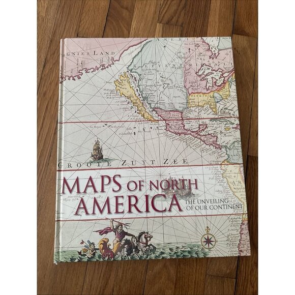 Baynton-Williams, Ashley & Mike. Maps of North America. 2008. Illustrated in bl - Picture 1 of 7